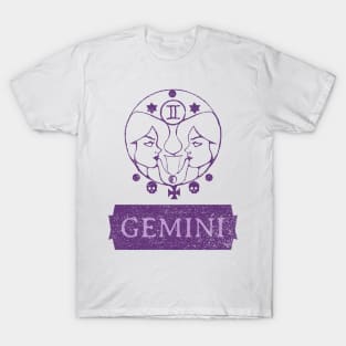 Gemini Zodiac sign T-Shirt